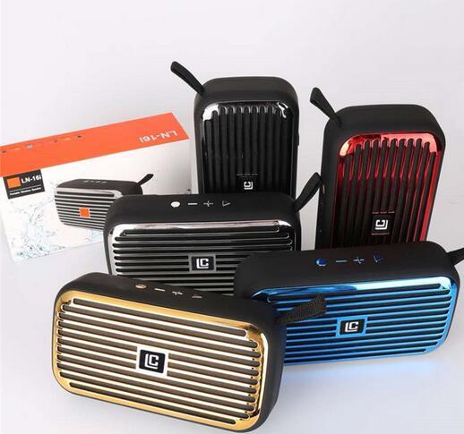 LN16i 2018 Retro Mini Vintage Bluetooth Speaker outdoor wireless card gift audio