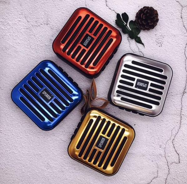 T5S quality 2018 Mini Vintage Bluetooth Speaker outdoor wireless card gift audio