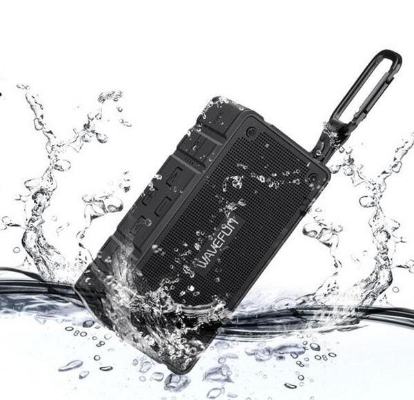 top quality ship free best 2018 new Waterproof card bluetooth speaker Portable Portable Audio Dual Speaker Fabric Speaker