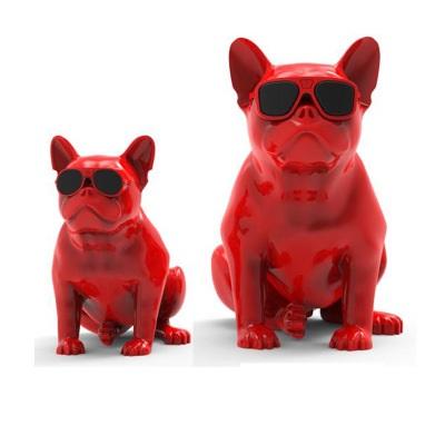 MOQ:1 PC S4 mini portable Audio Player bulldog Bluetooth speaker method dog-shaped wireless audio speakers novel player