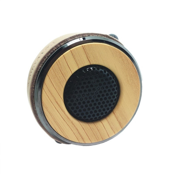 Portable Mini Speaker MP3 FM Radio Bluetooth Speaker Hifi Wireless Wood Speakers For iPhone Samsung Xiaomi Android Smart Phone