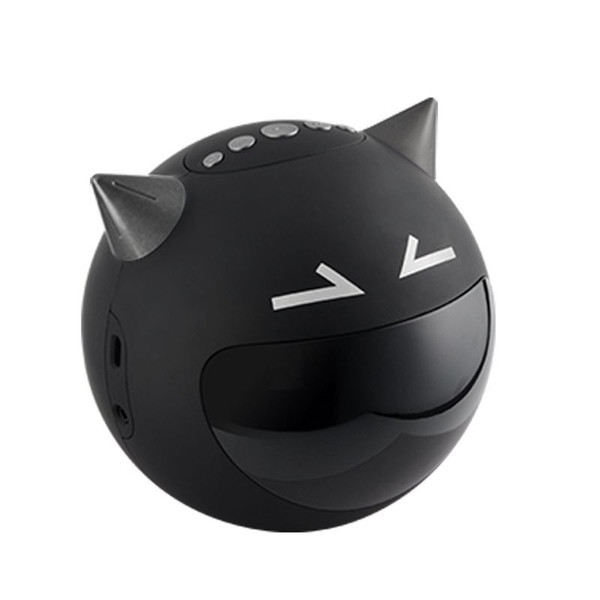 M8 Bluetooth 5.0 Speaker with Microphone for Singing Clock Display FM Radio Wireless Loudspeaker Multi-functional Demon Speakers
