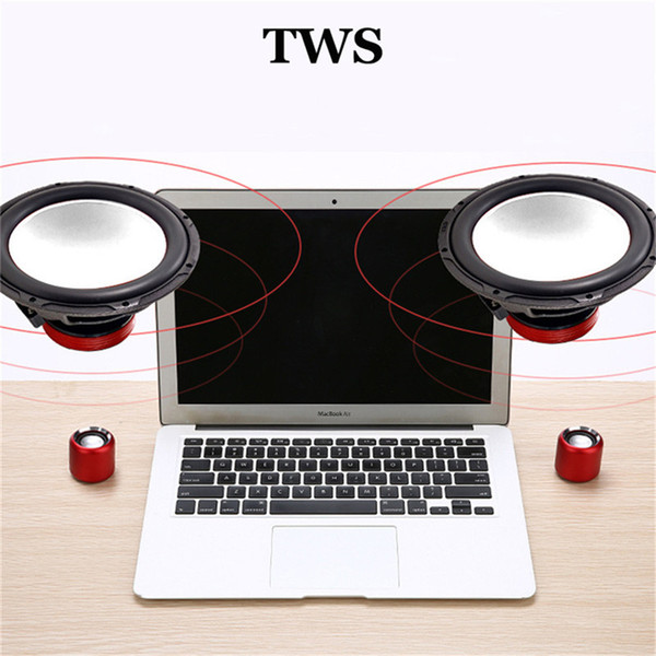 New Mini Wireless Speaker Bluetooth Loudspeaker Support TWS Surround Sound with Mic Phone Function for Smartphones PC Laptop Free Shipping