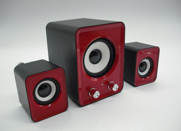 2018 Desktop computer notebook mobile phone mini audio subwoofer multimedia portable small speaker 2.1 combination