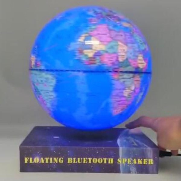 DHL free shipping Maglev wireless Bluetooth Speakers floating and rotating 6inch globe with bluetooth speaker