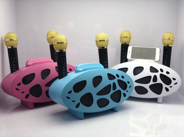 Combination high--quality professional karaoke family ktv wireless bluetooth speaker XY-168 with tf card slot usb input microphones