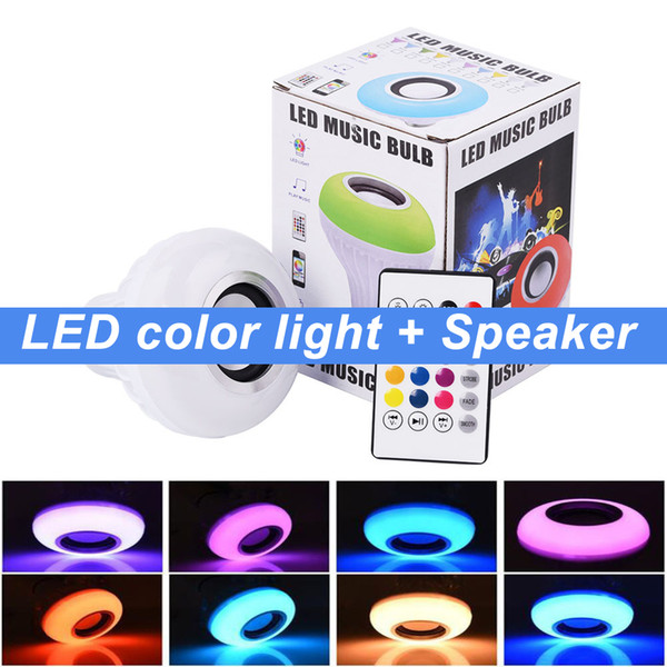 Brand new Wireless Bluetooth Speaker Smart Led Light Music Player In-ceiling Speakers