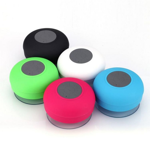 Fashion Bluetooth Speaker Waterproof Wireless Shower Handsfree Mic Suction Chuck Speaker Car Speaker Portable mini MP3 Super Bass Call