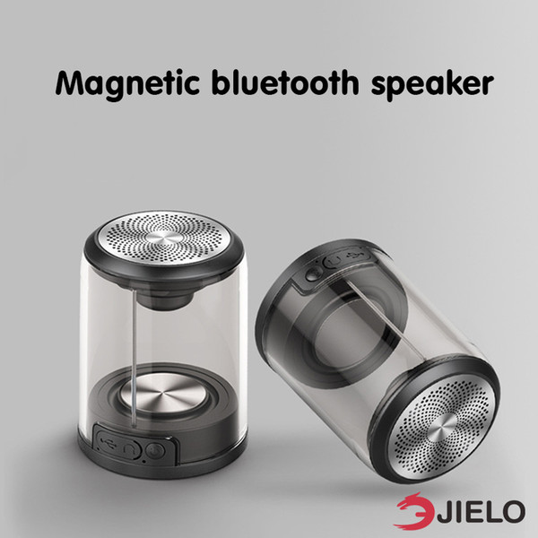 Magnet Bluetooth Speaker Wireless Speakers Double Portable speakers Waterproof Soundbar Subwoofer Transparent TwinsStereo Speaker