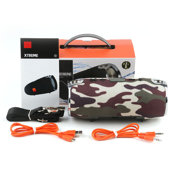 bluetooth speaker mini Xtreme outdoor portable subwoofer wireless stereo speakers with straps MP3 music player VS CHARGE 3 DHL