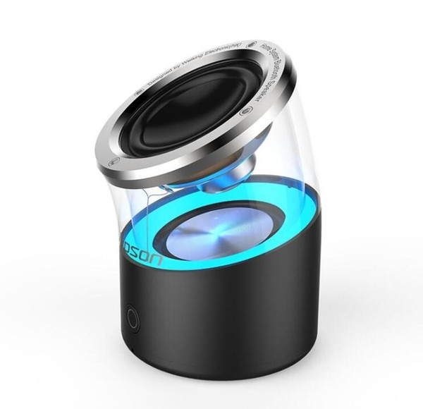 Vidson i3 Speakers TWS Transparent Speaker Bluetooth 4.2 Tube Luminous Portable Bluetooth Speaker for iPhone Sound-Light Speaker