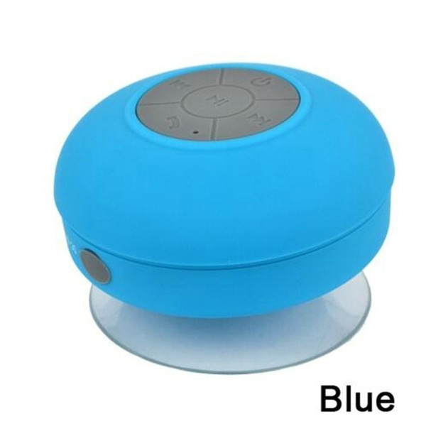 Dehyaton BTS-06 Bluetooth Portable Waterproof Wireless Stereo Speaker for Shower Music Player LED flash lighting Loudspeaker