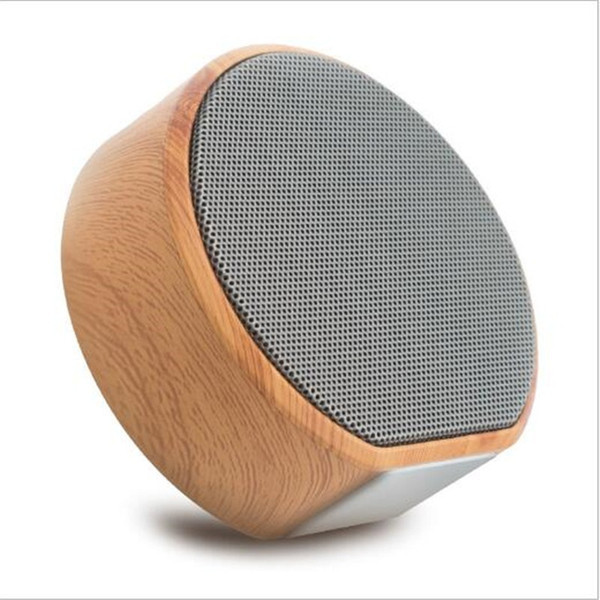 A60 Wooden Portable wireless Bluetooth Speaker Handsfree MP3 stereo bass Wireless Speaker Support SD Card AUX Subwoofer Radio