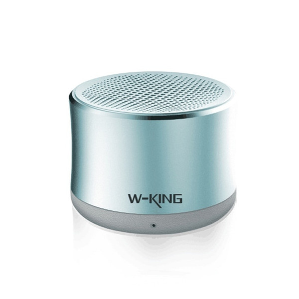 W-king Portable Bluetooth Speaker Active Column Support TF/AUX Wireless Metal Speaker Smart Speaker MP3 Column Computer Boxes