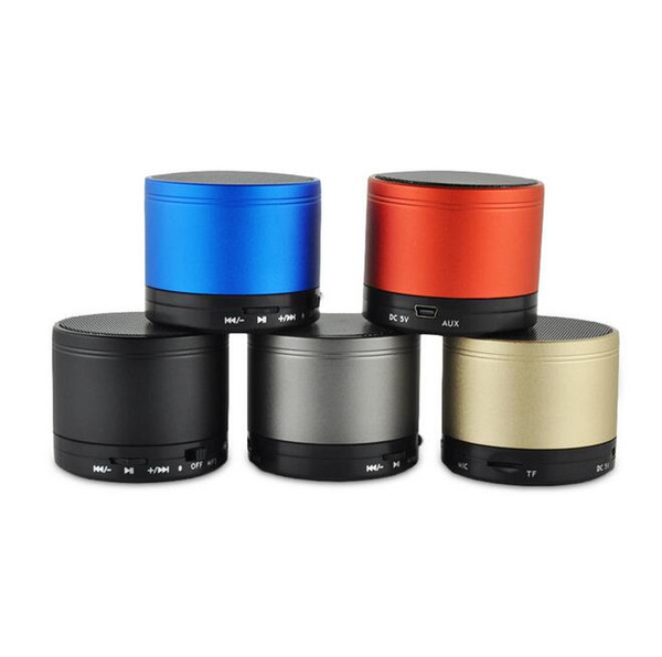 S10 Bluetooth Speaker Outdoor Speakers Handfree Mic Stereo Portable Speakers TF Card Call Function In Retail Box DHL Free Shipping