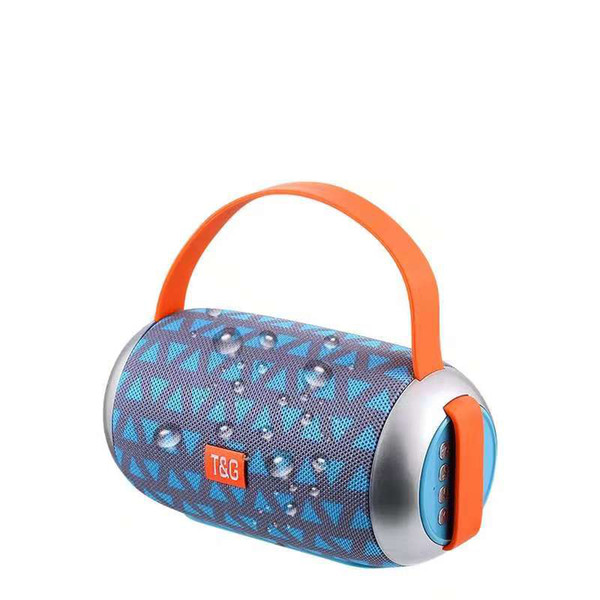 Wireless Bluetooth Speaker Outdoor Travel Portable Card Fabric Cylinder Speaker Home Sports Bluetooth Speaker Free Shipping