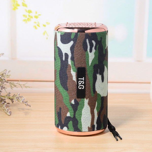 TG153 Stereo Wireless Bluetooth Speaker Outdoor Portable Card Audio Radio Subwoofer Bluetooth Speaker Free Shipping