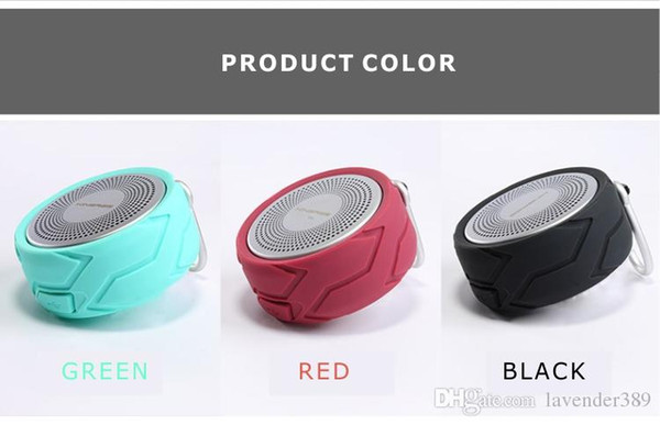 Waterproof Wireless Bluetooth Speakers Shower Speaker For Booming Indoor/Outdoor Use Compatible with Android iPhone MP3 MP4 iPads Tablet