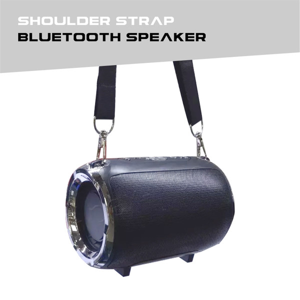 Mini Portable Bluetooth Speaker Shoulder Strap Wireless Speakers Support USB AUX TF Card mp3 Player For Samsung iphone xiaomi