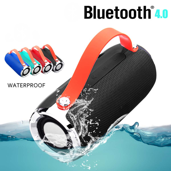 Portable Bluetooth Speaker CH2.1 NFC Waterproof Mini Speaker with Mic Handfree TF FM Radio Speaker for Smartphones PC