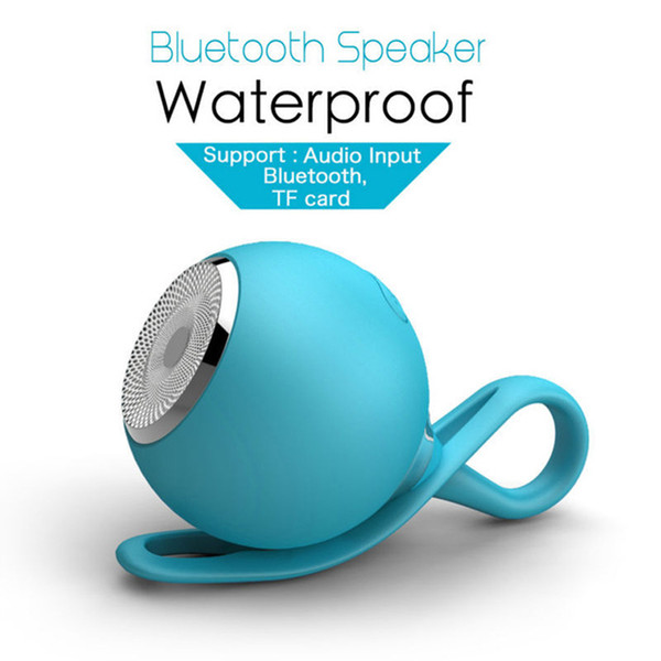 Mini Outdoor Waterproof Speaker Stereo Sport Wireless Bluetooth Music Speakers Silicone Novelty Colorful Portable Subwoofers 10pcs