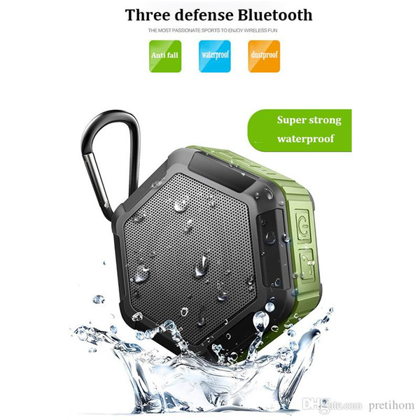 Original Factory wireless bluetooth Speaker IPX6 Waterproof Level Portable Speaker Shockproof Dustproof Mini Speaker Bluetooth 4.0 Receiver