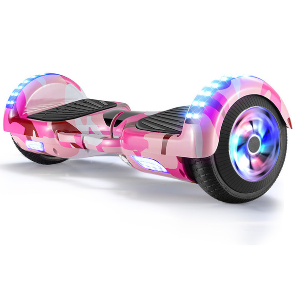 Factory wholesale Bluetooth speaker LED two-wheel twist car travel Bluetooth marquee drift car shilly car wheel balancing smart hoverboard