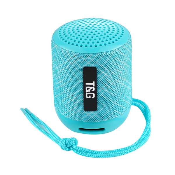 TG129 Portable Bluetooth Speaker Mini Wireless Subwoofers Music MP3 Player FM Radio TF Storage Card USB Cloth Creative Outdoor Speakers