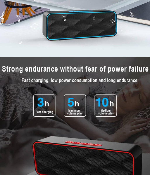 Wireless Bluetooth Speaker Outdoor Portable Mountaineering, Riding Speaker Seven Waterproof Subwoofer Fashion Bluetooth Gift Speake