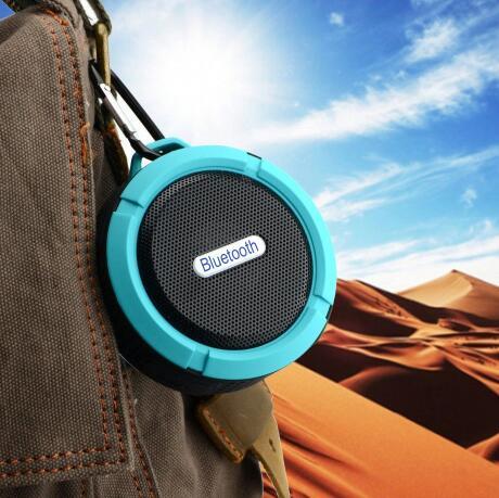 C6 outdoor waterproof Bluetooth speaker TF wireless music portable speaker speakers speaker shower for bicycle / bathroom