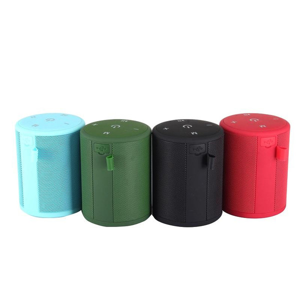 T2 Mini Bluetooth Speaker Portable Wireless Stereo Hi-Fi Boxes Outdoor Bathe Waterproof Support SD TF card FM Radio Super Bass Speakers