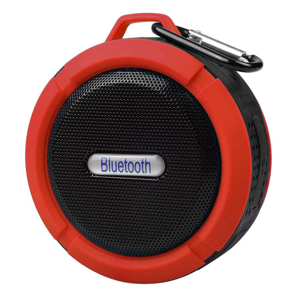 Outdoor Wireless Bluetooth Speaker Waterproof Mini Portable Speaker Mic and Removable Suction Cup