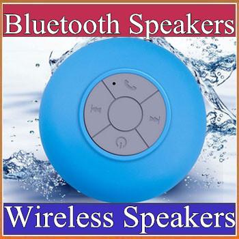 Waterproof Wireless Bluetooth Speakers Dustproof Mini Speaker Handfree Sucker Colorful BTS-06 HOT Good Quality Free DHL Shipping A-YX