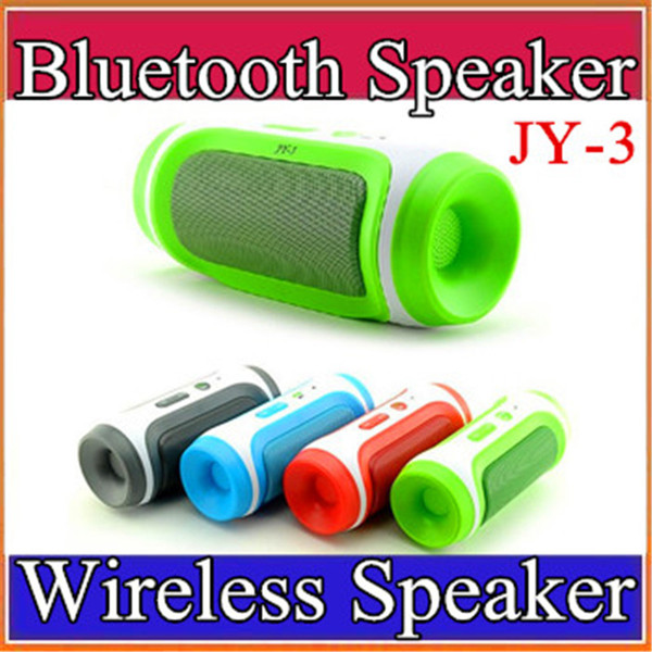 JY-3 Bluetooth Wireless Speaker Elliptical Round Portable Subwoofers Handsfree Stereo Speakers With Mic TF Card Phone Answer G-YX