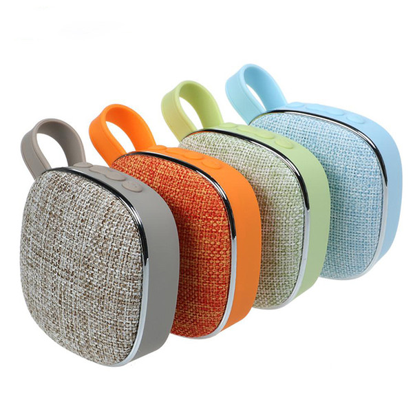 X25 Fabric Wireless Bluetooth Speaker mini audio speaker Portable outdoor support TF card with package For Smartphones