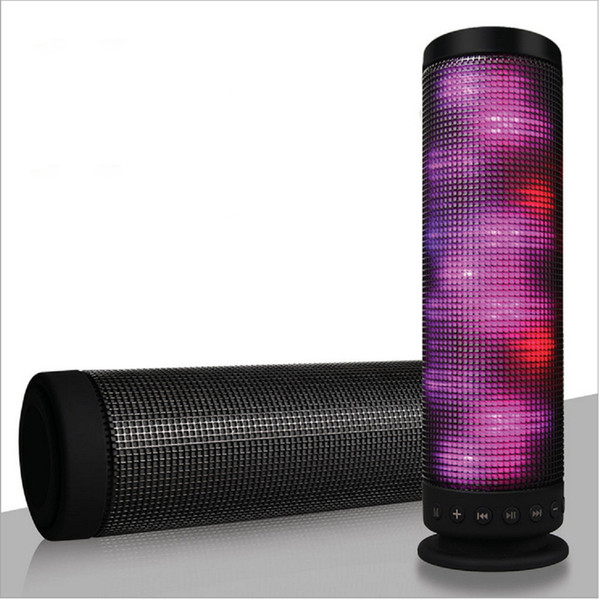 Wireless speaker Bluetooth LED M10 Speakers hands Portable loudspeaker Stereo HiFi Player Wireless Speaker Subwoofer For Phone DHL Free