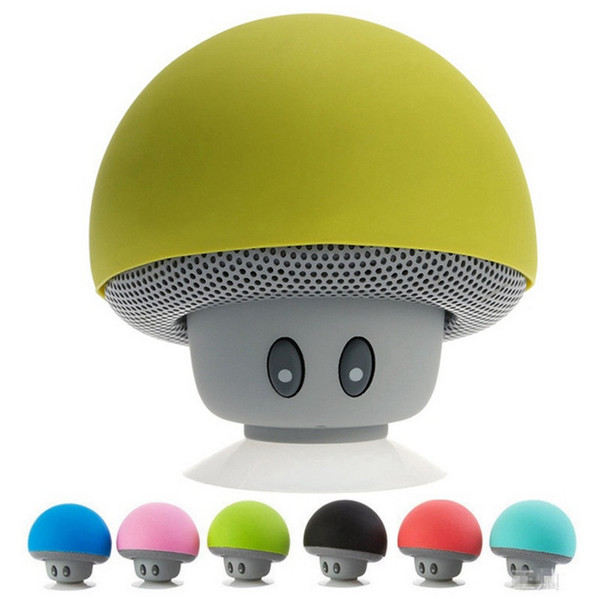 New Mini Speaker Bluetooth Mushroom Shape Loudspeaker Super Bass Stereo Subwoofer Music Player For iPhone Andriod Mobile Phone