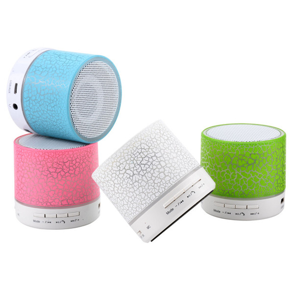 Portable A9 LED Colored Mini Wireless Bluetooth Speaker FM Radio TF USB MP3 Stereo Audio Music Player for iphone android