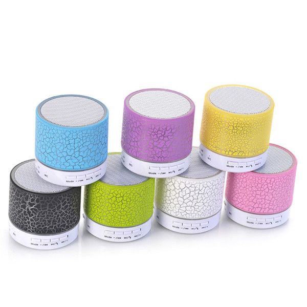 A9 LED Bluetooth Speaker Mini Speakers Hands Free Portable Wireless Speaker TF Support Mic USB Audio Music Player