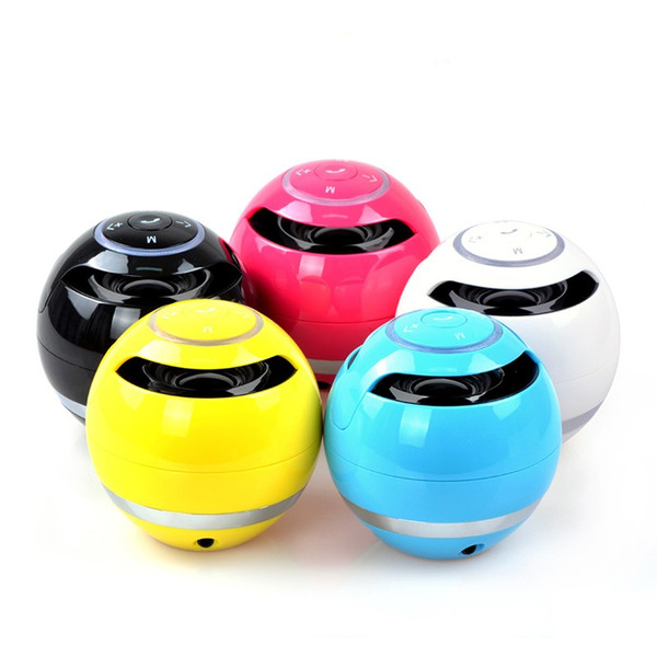 New Portable Wireless Mini Bluetooth Speaker Super Bass Boombox Sound box with Mic TF Card FM Radio LED Light for phone xiaomi iPhone Laptop