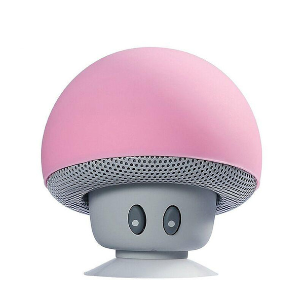 Mini bluetooth speaker Mushroom Shape Loudspeaker Super Bass Stereo Subwoofer Music Player For iPhone Andriod Mobile Phone