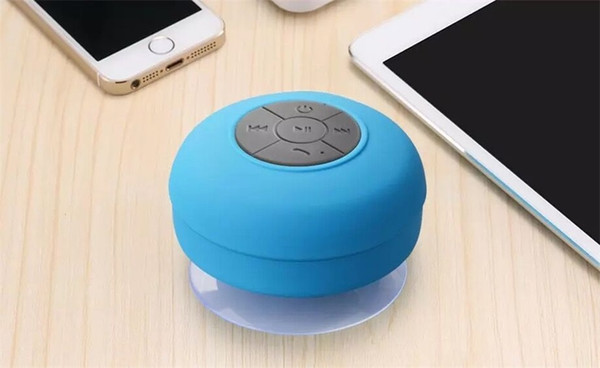 Mini Portable Subwoofer Shower Waterproof Wireless Bluetooth Speaker Car Handsfree Receive Call Music Suction Mic For iPhone Samsung