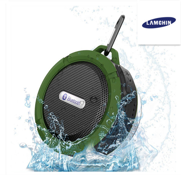 Waterproof Wireless Bluetooth Speakers Shower Speaker with 5W Strong Driver Long Battery Life and Mic and Removable Suction Cup