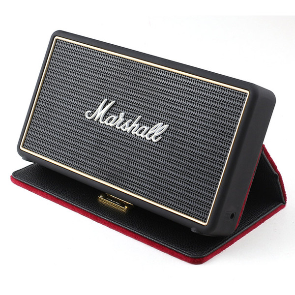 Marshall Stockwell Portable Bluetooth Speaker Wireless Speakers With Flip Cover Case DHL drop shipping AAA quality