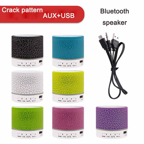 Bluetooth portable Speaker stereo mini Speakers Subwoofer mp3 player music usb player laptop Party Speaker with Retail Box