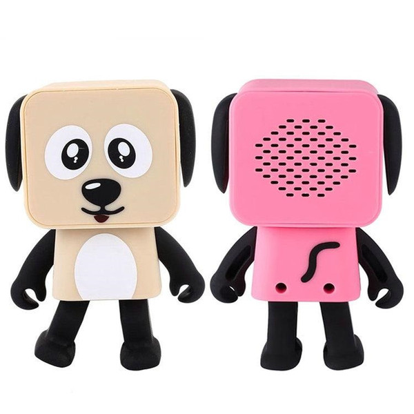 Mini Dancing Dog Bluetooth Speakers Portable Wireless Subwoofer Stereo Music Player For Kids With Mic Retail Box Wireless Speakers DHL Free