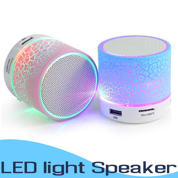 LED Portable A9 Mini Bluetooth Speakers Wireless Smart Hands Free Speaker MP3 Audio Music Player Support SD Card Subwoofer Loudspeakers