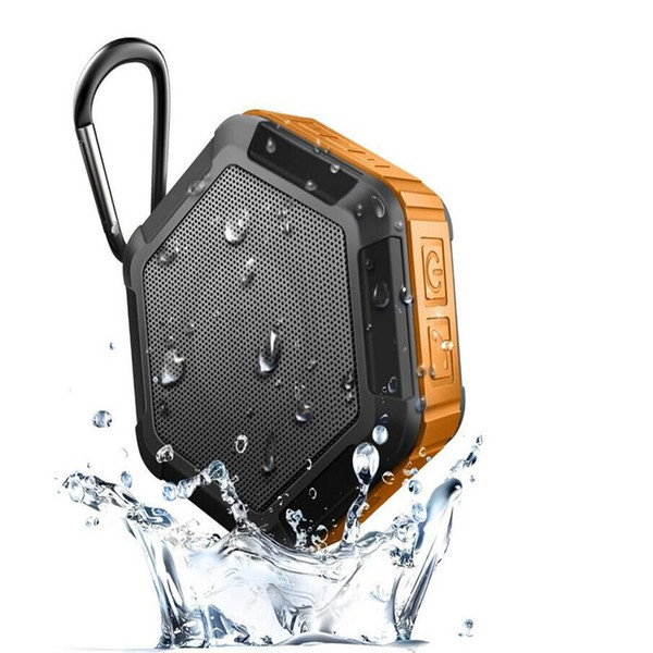 IP65 Waterproof Wireless Stereo Portable Outdoor Bluetooth Speaker Handsfree Super Mini Wireless Shower Outdoor Sport Climbing Stereospeaker