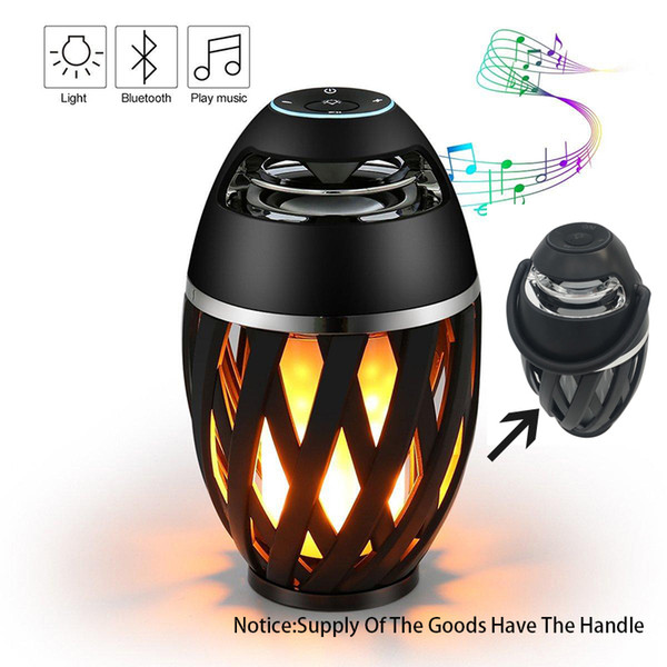 Wireless Bluetooth Flame Speaker Stereo With Night Lights Waterproof Altavoces Altoparlante