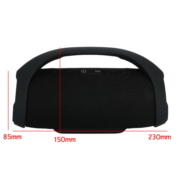 Professional Outdoor Portable Boom Box Wireless Bluetooth Speaker Subwoofers HIFI Bass Column Speaker Subwoofer Sound Box with FM Radio